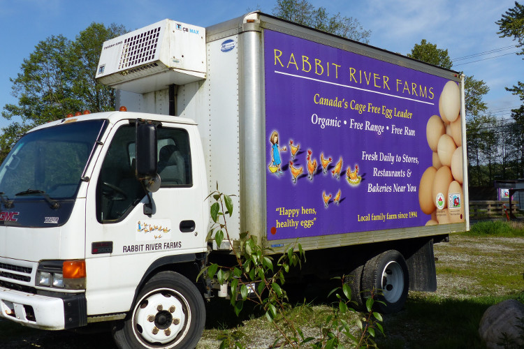 Rabbit River delivery truck