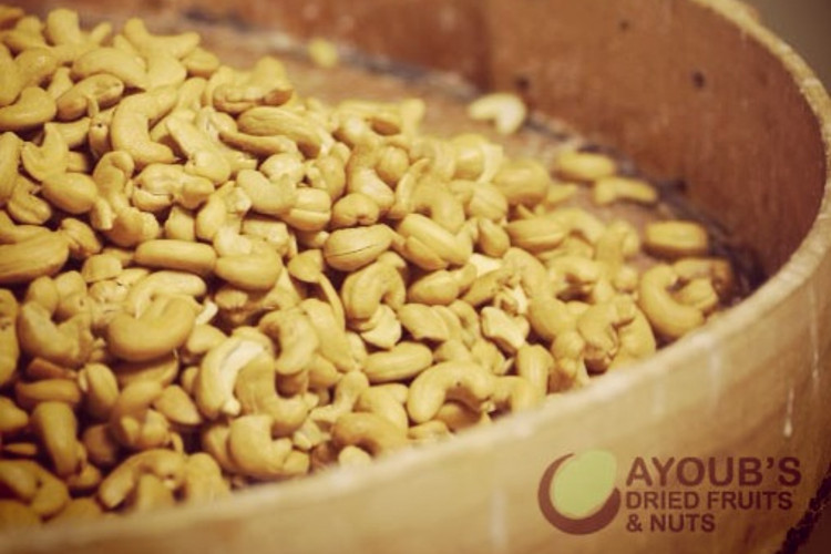 Ayoub’s Cashews | image courtesy of Ayoub’s Dried Fruit and Nuts
