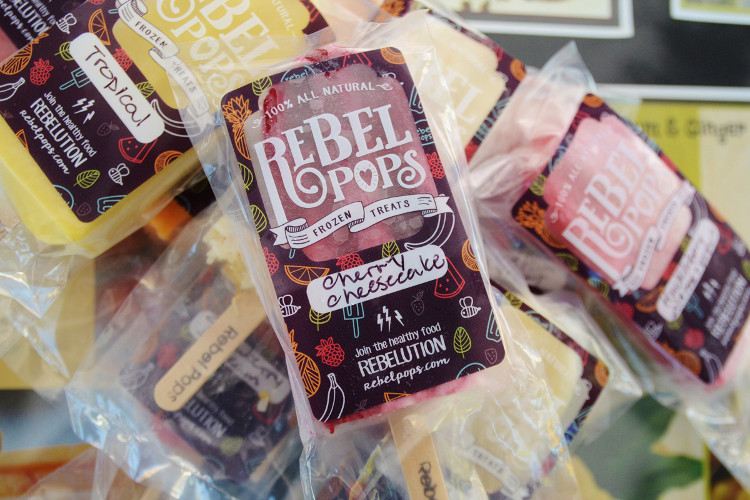 Rebel Pops celebrate fresh, local, real food ingredients that are grown in sustainable ways.