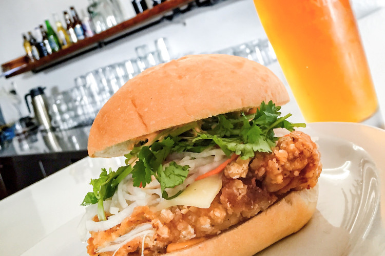 Chicken banh mi | image courtesy of Boy With A Knife