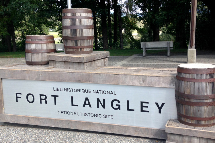 Fort Langley entrance