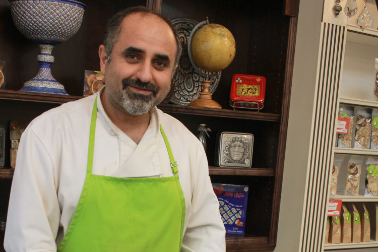 Ayoub’s Coquitlam store chef rolls up fruit leather. If you’re looking to treat yourself or others, Ayoub’s Dried Fruits & Nuts also has seasonal and specialty products from the middle east.