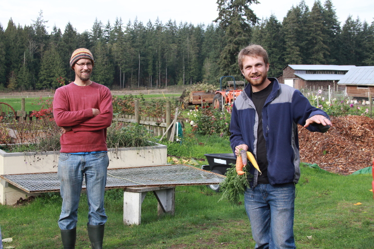 Andy Smith and Paul Neufeld of A Rocha Farm in Surrey, BC discuss the importance of sustainable growing and harvesting.