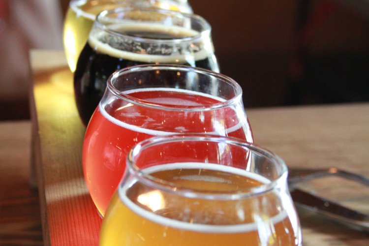 History never tasted so good! Learn more about the area with a beer tasting flight, with brews named after local legends.