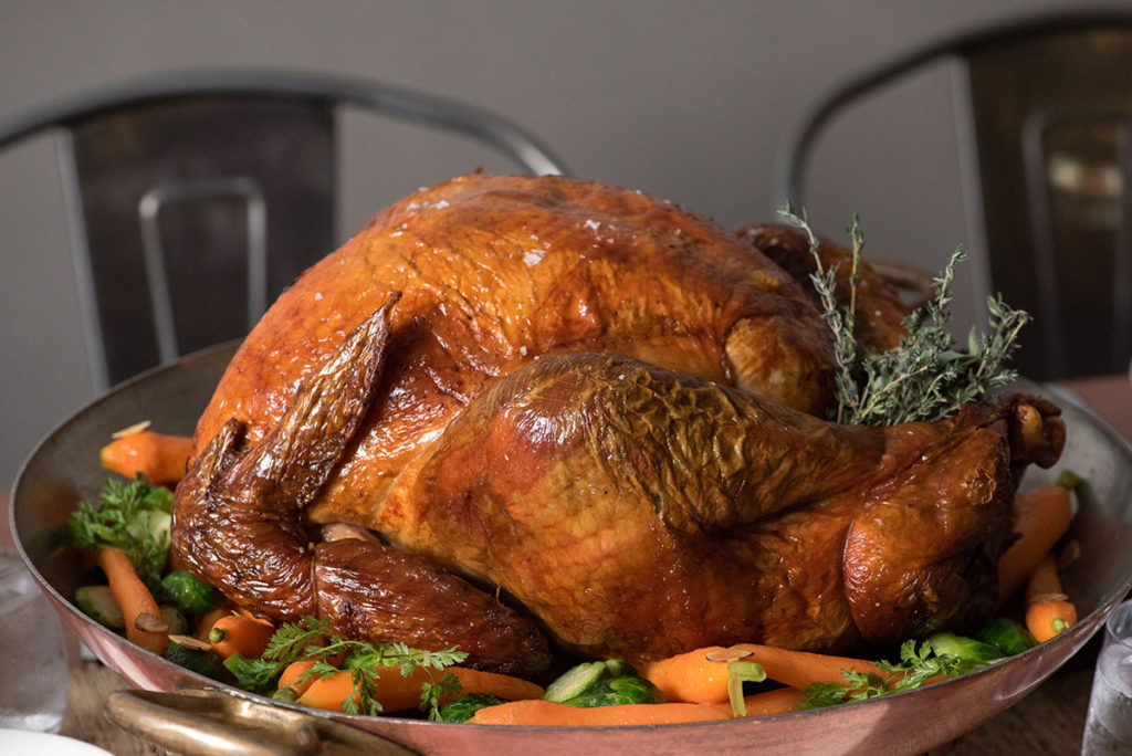 Recipe: Honey-Brined Sage-Roasted Turkey and Gravy