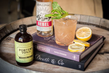 Cocktail Recipe - Cardamon Rebel Sour by Rebekah Crowley of Roots and Wings Distillery