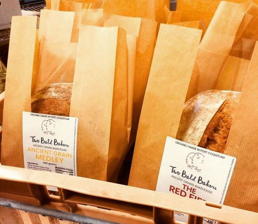 Fresh hand-made bread in Metro Vancouver by Two Bald Bakers