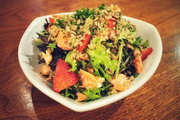 Burgoo-Salmon, Grains and Greens Salad