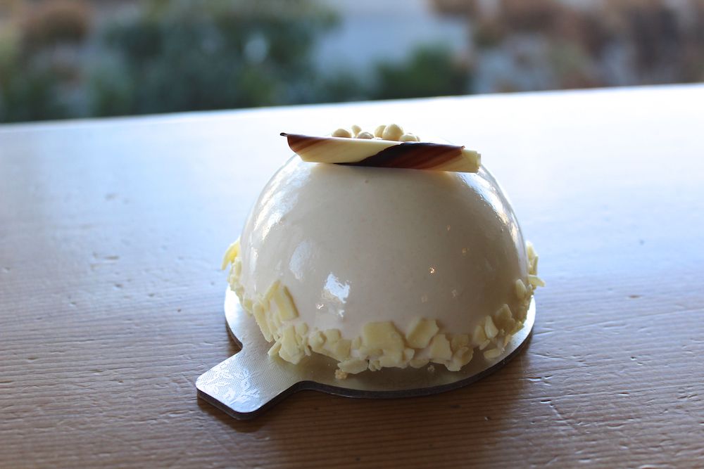 White chocolate mousse from The Sweet Spot. | Photo: Tara Lee