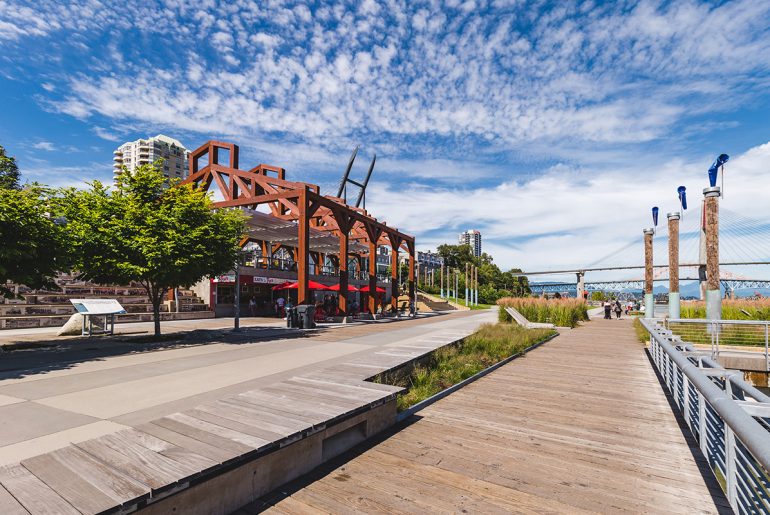 Pier Park in New Westminster by PWL Partnerships