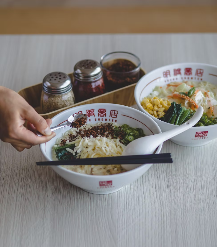 Akedo Showten Ramen + Gyoza 